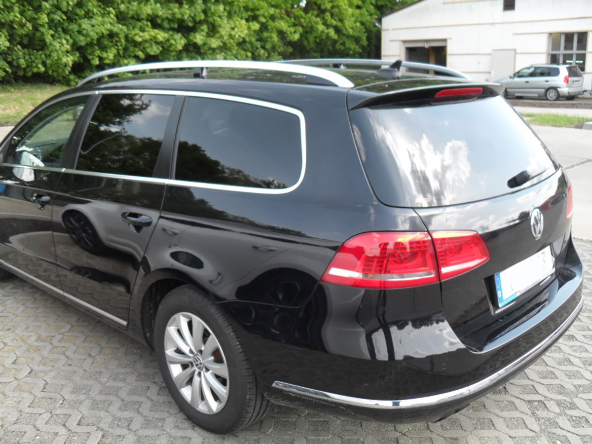 Passgenaue Tönungsfolie für den VW Golf Plus 2005 bis 2014.